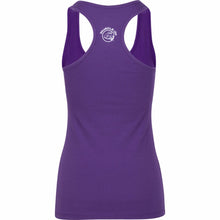Spandex Racerback Tank Purple