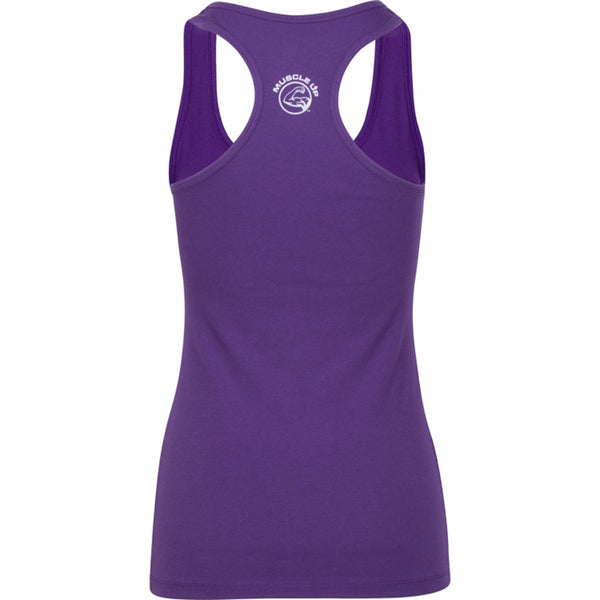 Spandex Racerback Tank Purple