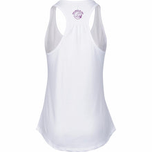 Gathered Racerback Tank White