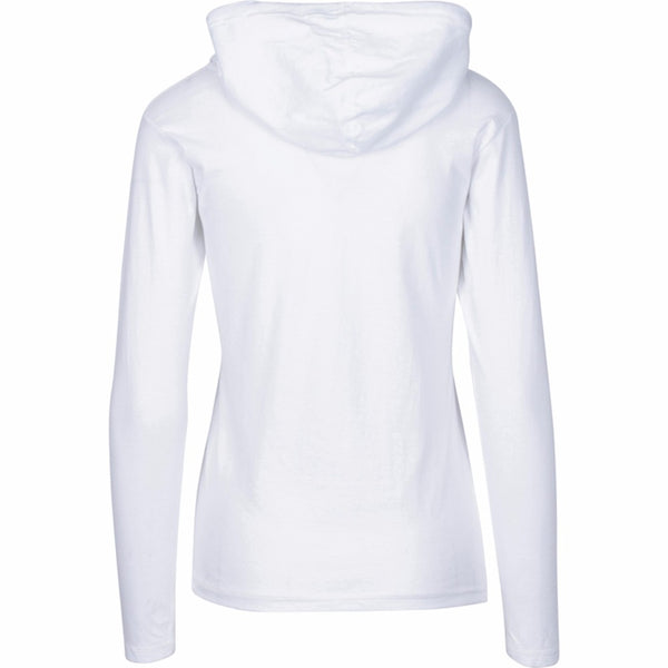 Lightweight Long-Sleeve Hoodie White