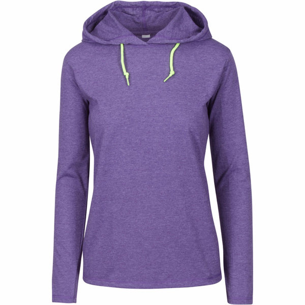 Lightweight Long-Sleeve Hoodie Purple
